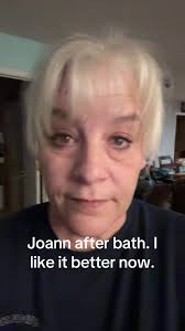 Joann's Post-Bath Hair Transformation