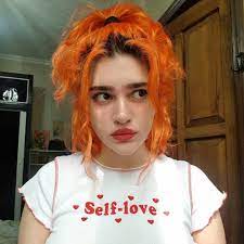 Themissrockstar I Just Want To Say That Orange Is My Favourite Hair Color Ever In 2021 Aesthetic Hair Dye My Hair Hair Inspo Color