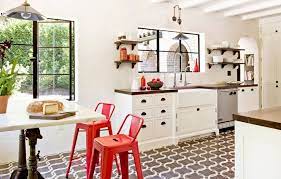 Balance the red with black cabinets, flooring, or countertops. 16 Inspiring Ways To Use Red In The Kitchen