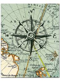 Nautical Map Compass Print Compass On Arctic Map Poster Nautical Wall Art Maritime Print Compass Poster Shore H Map Compass Nautical Map Nautical Wall Art