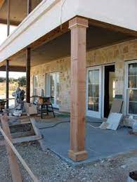 Originally, the builder was going to use pressure treated posts but has since changed his mind and wants us to go with cedar. Casa Williams Updating Our Front Porch With 6 X6 Rough Cedar Posts