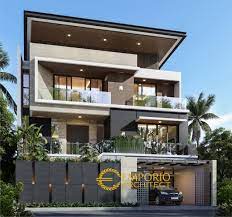 Jasa Arsitek Desain Rumah Berkualitas Desain Villa Bali Modern Profesional Berpengalaman D Eksterior Rumah Modern Desain Rumah Eksterior Desain Rumah Bungalow