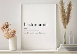 Lisztomania Definition Print, Humorous Definition Print, Lisztomania  Definition, Funny Definition, Funny Definition Print, Lisztomania - Etsy