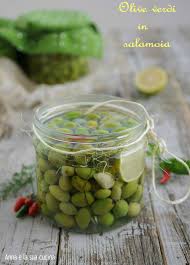 Olive Verdi In Salamoia E Aromi Anna E La Sua Cucina