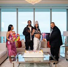 Nicki Minaj And Dj Khaled Surprise Rihanna's at Her Baby Shower After Cardi  B and Stefon Diggs Presented Their Gift to Riri early This Week.