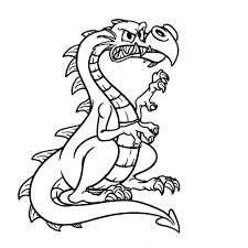 All saints' day coloring page. 35 Free Printable Dragon Coloring Pages