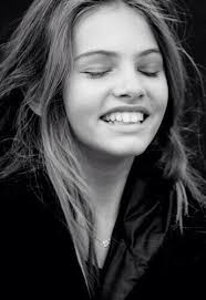 thylane blondeau smiling