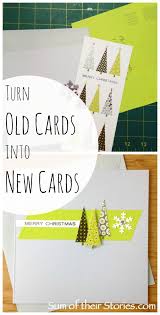 What to do with old greeting cards. Recycle Your Christmas Cards Sum Of Their Stories Craft Blog