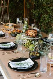 Get ready for your easiest dinner party ever, thanks to these dinner party ideas. Al Fresco Dinner Party Tablescapes Outdoor Dinner Parties Dinner Party Table Settings