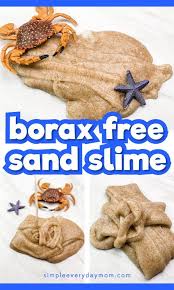 Easy Sand Slime Recipe Without Liquid Starch Learn How To Make This Simple Sand Slime With Elmo S Glue And Contact Solutio Sand Slime Easy Slime Recipe Slime