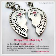 Surprise your friends by adding funny whatsapp dp from the awesome collections below. Your Name On Friends Forever Silver Keychain