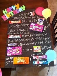 30th Birthday Gift Ideas For Brother Birthday Candy Poster 30th Birthday Candy Poster By Monica Sara Birthday Candy Posters Candy Birthday Cards Candy Poster