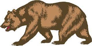 Flag Of California Bear Png 2400 1200