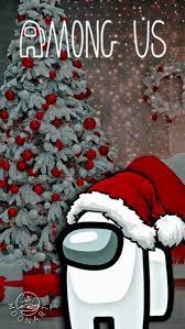 Wallpaper Among Us Christmas Lockscreen Wallpaper Cute Wallpapers