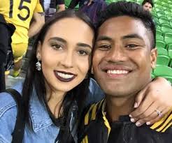 All Black Julian Savea and wife Fatima welcome a baby girl