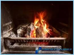 Duvar içine yapılmış ateşli ısıtma sistemi. Ev Banyo Yazlik Evler Icin Tas Sobalar