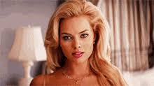 Margot Robbie Pop Corn GIF