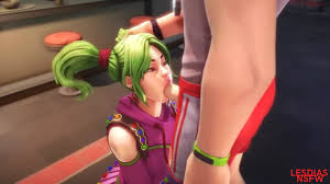 Fortnite - Candy Girl (Zoey) FaceFuck - Lesdias