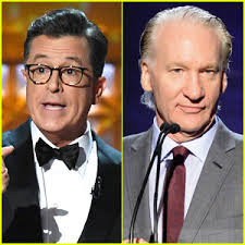 Stephen Colbert Takes Jab at Bill Maher at Emmys 2017 (Video)