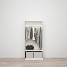 50x58x236cm 75x58x236cm 100x58x236cm #cabin #cloth #ikea #pax. Kleppstad Wardrobe With 2 Doors White 79x176 Cm Ikea