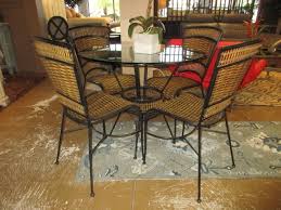 This set was originally purchased at pier one imports for over $500. Pier 1 Glass Top Table W 4 Chairs At The Missing Piece