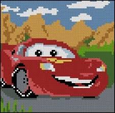 Free counted cross stitch patterns are easy to save and print out for use in creating lovely home decorations and gifts. Free Cross Stitch Pattern For Kids Mcqueen Free Cross Stitch Patterns
