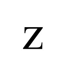 We did not find results for: Z Latin Small Letter Z Times New Roman Regular Graphemica