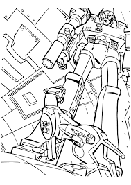 He is powerful and ruthless, the only one that can contend with him is optimus prime himself. Transformers Ausmalbilder Malvorlagen 100 Kostenlos