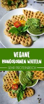 Proteinreiche Mungobohnen Waffeln Vegan Glutenfrei Vanillacrunnch Food Lifestyle Blogger Rezept Mungobohnen Rezept Mungobohnen Rezepte