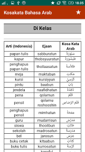 Kosakata Bahasa Arab For Android Apk Download