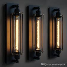 And suddenly, industrial style went from functional to fashionable. Retro Industrial Lantern Wall Fixture Lamp Sconce Light Bulb Holder Decor E27 Wall Fixtures Home Garden Worldenergy Ae