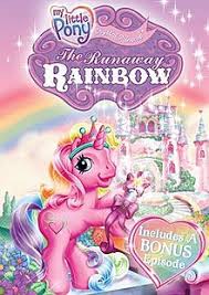 Such symbols are referred to in the two most recent incarnations as cutie marks. My Little Pony Crystal Princess The Runaway Rainbow Wikipedia