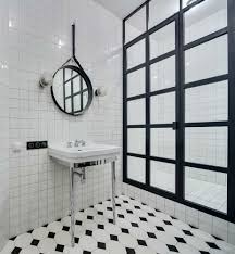 Look at the best vintage black and white bathroom tile ideas on the photos below to understand this feeling of the past. 33 Black And White Bathroom Tile Ideas Designs Pictures