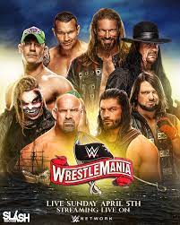 99 get it as soon as fri, mar 26 Wwe Wrestlemania 36 Poster By Wweslashrocker54 On Deviantart