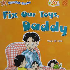 英语故事书 fix our toys daddy 阅读报告 游戏 picture book storybook books