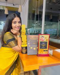 Anshitha Akbarsha🦄🧿 | AURORAA PONMAGAL AWARDS 2024 🧿 BEST ACTRESS AWARD  🤍 Tnqq @aurorafootreflexology #auroraaponmagalawards2024 #awards #blessed  #awardwinning… | Instagram