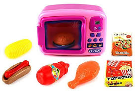 Vt My Fun Microwave Children S Kid S Pretend Play Battery Operated Toy Microwave Play Set W Spinning Action Inne Pretend Play Food Kids Pretend Play Toy Food
