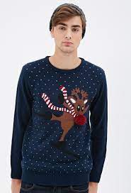 At forever 21, we have sweatshirts, cardigans, and sweaters for men at prices so affordable you can stock up for the whole year. Dancing Reindeer Sweater Forever 21 Canada Reindeer Sweater Sweaters Winter Wonderland Outfit