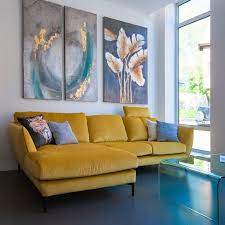 Gelbes Sofa Gelbes Wohnzimmer Gelbe Couch Sofa Gelb