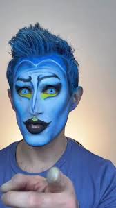 Hades Drag Makeup Idea
