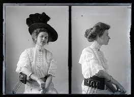 Hugh Mangum Photographs N657 Edwardian Hairstyles Edwardian Clothing Edwardian Fashion