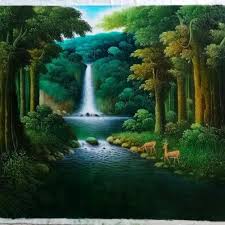 13 lukisan pemandangan alam air terjun gambar lukisan air terjun simple cikimm com download 29 gambar luk di 2020 pemandangan khayalan pemandangan fotografi alam. Jual Lukisan Pemandangan Alam Dan Air Terjun Jakarta Barat Vega Store02 Tokopedia