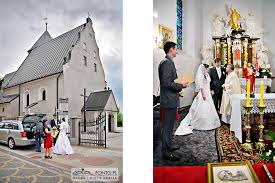 Na ślubie i weselu pojawili się między innymi. Parafia Sw Michala Archaniola W Polkowicach Fotografie Zdjecia Slubne
