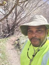 Inside the crater of Mt Bisoke, sits this lake.