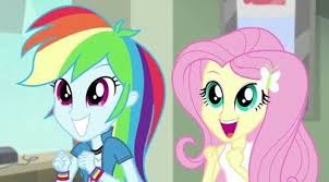 Fluttershy My Little Pony Equestria Girls Rainbow Rocks Rainbow Dash Rainbow Dash And Fluttershy Rainbow Dash Fluttershy Rainbow Rocks