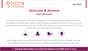 To see if a testing clinic near you is involved contact your hospital and health . Covid 19 Frequently Asked Questions And Answers Solthis