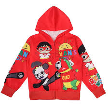 4.4 out of 5 stars 5,991. Ryan S World Youtube Merch Toys Review Kids Hooded Jacket Cartoon Outerwear Buy Online In Angola At Desertcart 148506182