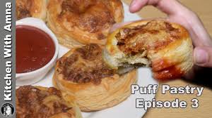 New Style Chicken Cheese Patties Recipe Puff Pastry Episode 3 Kitchen With Amna Youtube