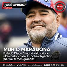 LAMENTABLE ¡Murió Diego Armando Maradona! Sufrió un paro  cardiorrespiratorio en la casa de Tigre en la que se había instalado tras  su operación en la cabeza.