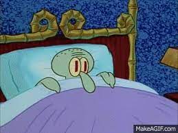 Happy Birthday Squidward On Make A Gif Spongebob Funny Birthday Gif Spongebob Happy